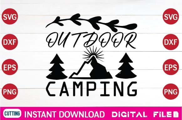 outdoor camping svg SVG designer krishna 