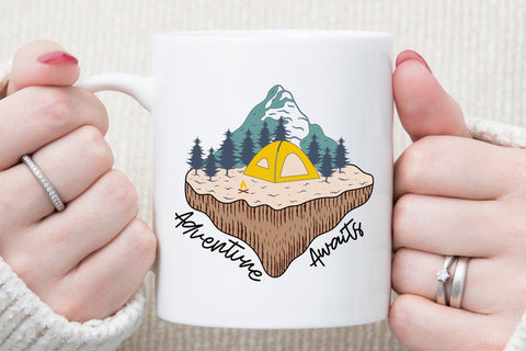 Outdoor Life PNG Sublimation | Adventure Awaits Sublimation CraftLabSVG 