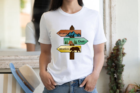 Outdoor Life PNG Sublimation, Be Your Own Adventure Sublimation CraftLabSVG 