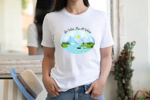 Outdoor Life PNG Sublimation - Go Wild for a While Sublimation CraftLabSVG 