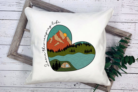 Outdoor Life PNG Sublimation, Lovin This Camping Life Sublimation CraftLabSVG 