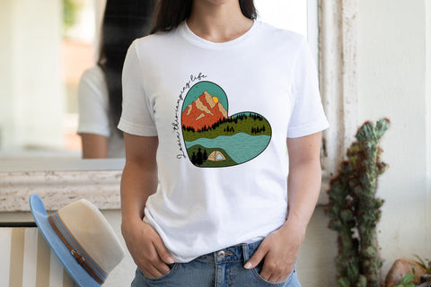 Outdoor Life PNG Sublimation, Lovin This Camping Life Sublimation CraftLabSVG 