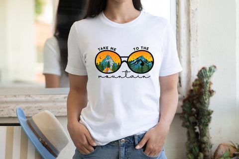 Outdoor Life PNG - Take Me to the Mountain Sublimation CraftLabSVG 