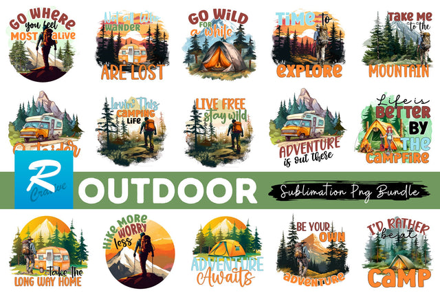 Outdoor Life Sublimation Bundle Sublimation Regulrcrative 