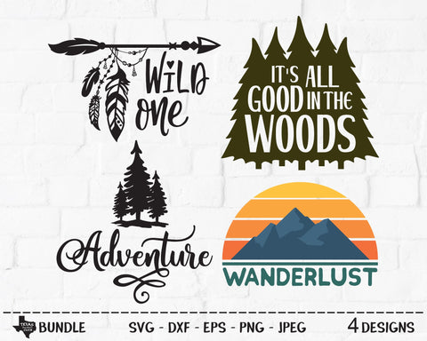 Outdoors Bundle | Outdoor SVG SVG Texas Southern Cuts 