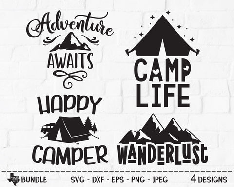 Outdoors Bundle | Outdoor SVG SVG Texas Southern Cuts 