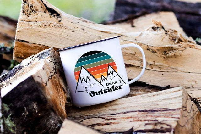 Outdoors svg, Camping svg, Hiking svg, Outdoorsy svg - I’m An Outsider SVG SVG Simply Cutz 