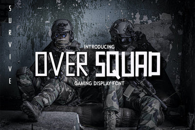 Over Squad Font nearzz 