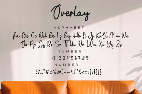Overlay Font LetterdayStudio 