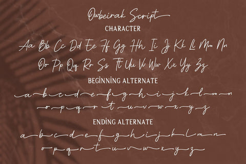 Owbeirak Collection Font Allouse.Studio 