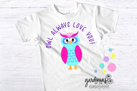 Owl Always Love You SVG SVG Gardenias Art Shop 