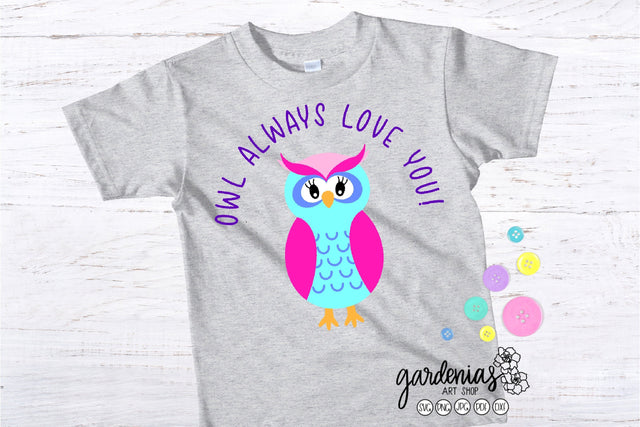 Owl Always Love You SVG SVG Gardenias Art Shop 