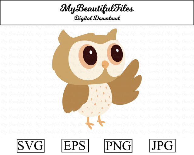 Owl - Animal SVG MyBeautifulFiles 