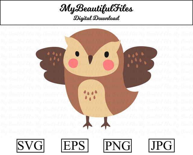 owl - Animal SVG MyBeautifulFiles 