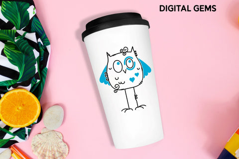 Owl design SVG Digital Gems 
