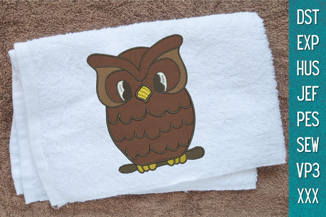 Owl Embroidery Designs Embroidery/Applique DESIGNS SvgOcean 