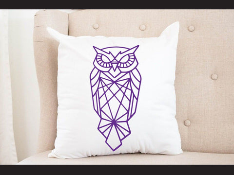 Owl Geomatical Print SVG Johan Ru designs 