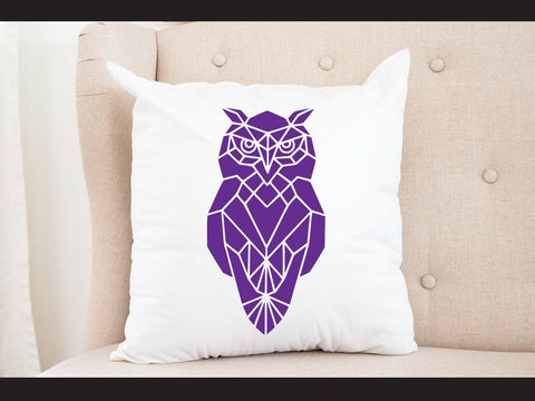 Owl Geomatical Print SVG Johan Ru designs 