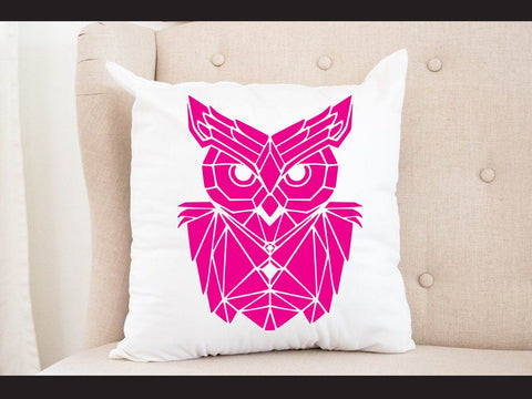 Owl Geomatical Print SVG Johan Ru designs 