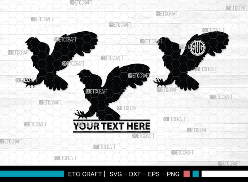 Owl Monogram, Owl Silhouette, Owl SVG, Owl Bird Svg, Bird Svg, Owl Love Svg, Animal Svg, SB00298 SVG ETC Craft 