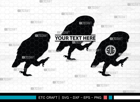 Owl Monogram, Owl Silhouette, Owl SVG, Owl Bird Svg, Bird Svg, Owl Love Svg, Animal Svg, SB00298 SVG ETC Craft 