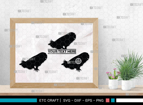 Owl Monogram, Owl Silhouette, Owl SVG, Owl Bird Svg, Bird Svg, Owl Love Svg, Animal Svg, SB00298 SVG ETC Craft 