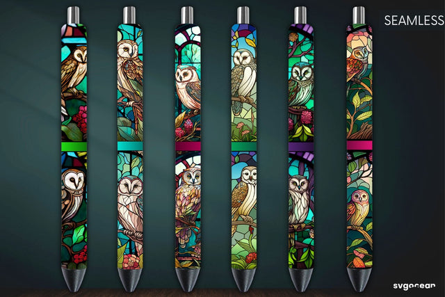 Owl Pen Wraps | Sublimation SVG SvgOcean 