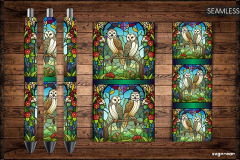 Owl Pen Wraps | Sublimation SVG SvgOcean 