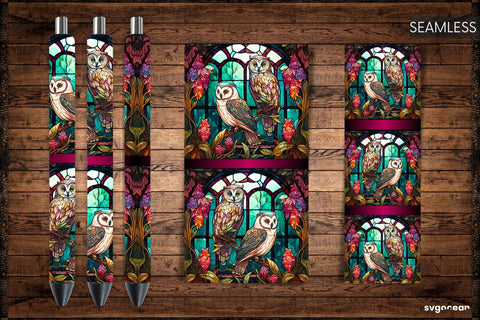 Owl Pen Wraps | Sublimation SVG SvgOcean 