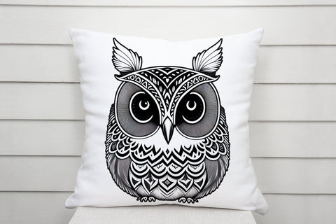 Owl sublimation design | Birds sublimation Sublimation Svetana Studio 