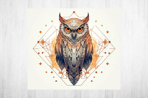 Owl Sublimation PNG. Tumbler Wrap Sublimation 20 oz Sublimation Samaha Design 