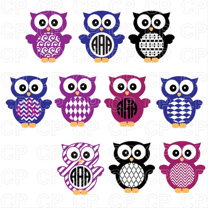 Owl SVG Bundle SVG cutperfectstudio 