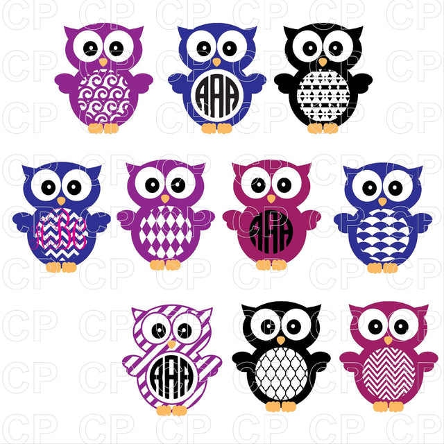 Owl SVG Bundle SVG cutperfectstudio