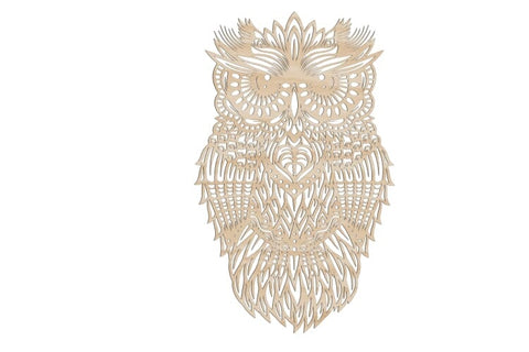 Owl SVG Design For Laser Cutting, Cricut and Silhouette. SVG Yuliya 