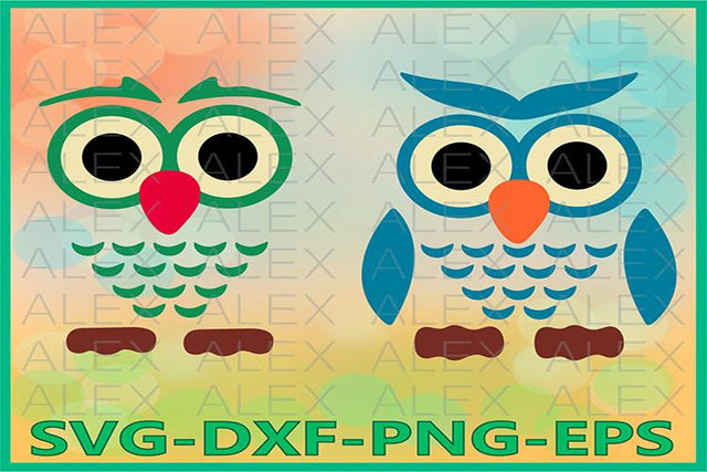 Owl Svg, Owl Face SVG AlexSVGStudio 