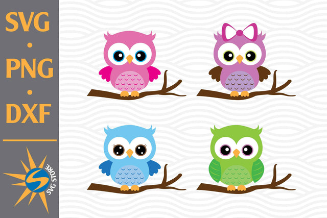 Owl SVG, PNG, DXF Digital Files Include SVG SVGStoreShop 