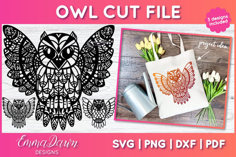 Owl SVG SVG Emma Dawn Designs 