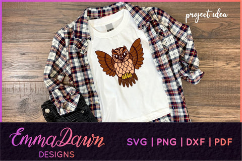Owl SVG SVG Emma Dawn Designs 