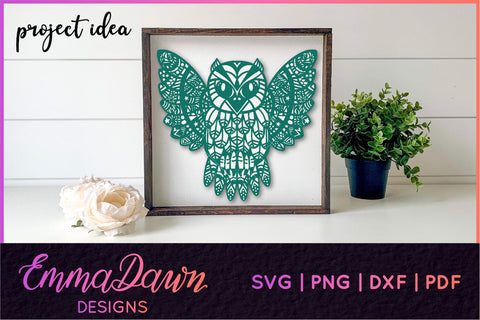 Owl SVG SVG Emma Dawn Designs 