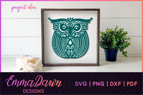 Owl SVG SVG Emma Dawn Designs 