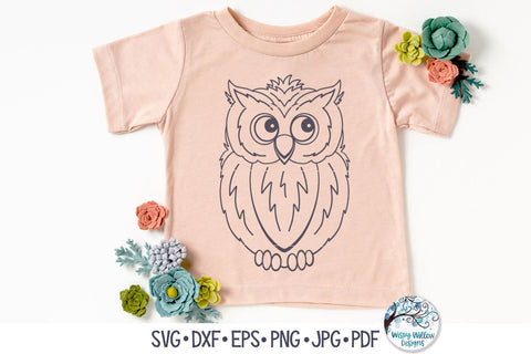 Owl SVG SVG Wispy Willow Designs 