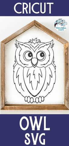 Owl SVG SVG Wispy Willow Designs 