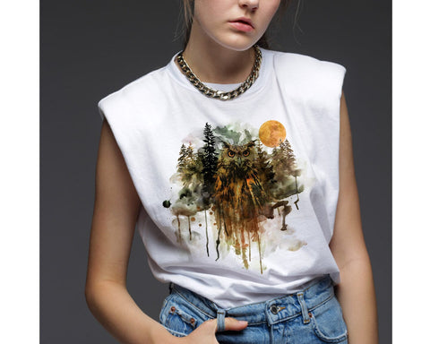 Owl Watercolor Sublimation Clipart PNG JPG Sublimation nikola 