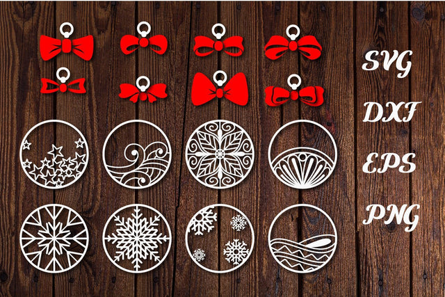 Own Costumes Ribbons and Christmas Balls svg cut files SVG dadan_pm 