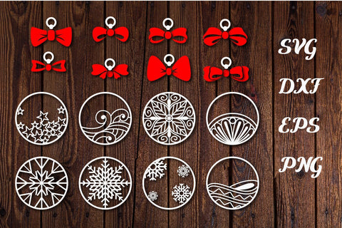 Own Costumes Ribbons and Christmas Balls svg cut files SVG dadan_pm 