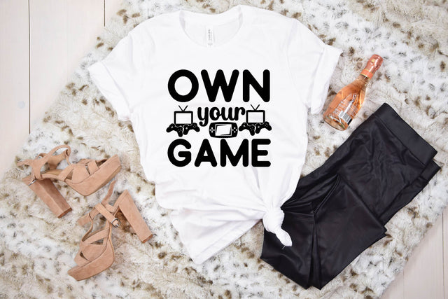 own your game SVG designer krishna 