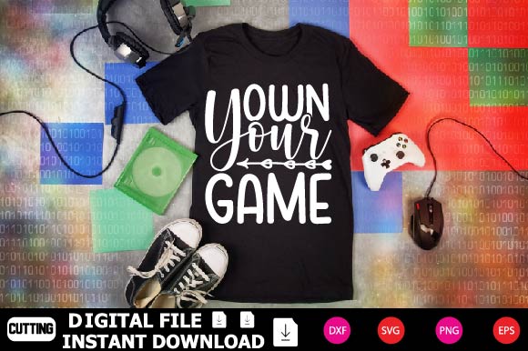 Own Your Game SVG Shahin alam 