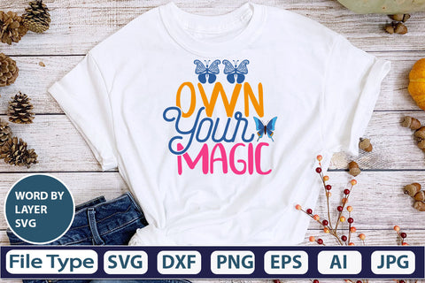 Own Your Magic SVG Cut File SVG DesignPlante 503 