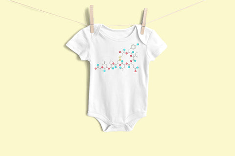 Oxytocin Embroidery Embroidery/Applique Designed by Geeks 