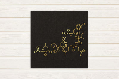 Oxytocin SKETCH Single Line Drawing SVG SVG Designed by Geeks 